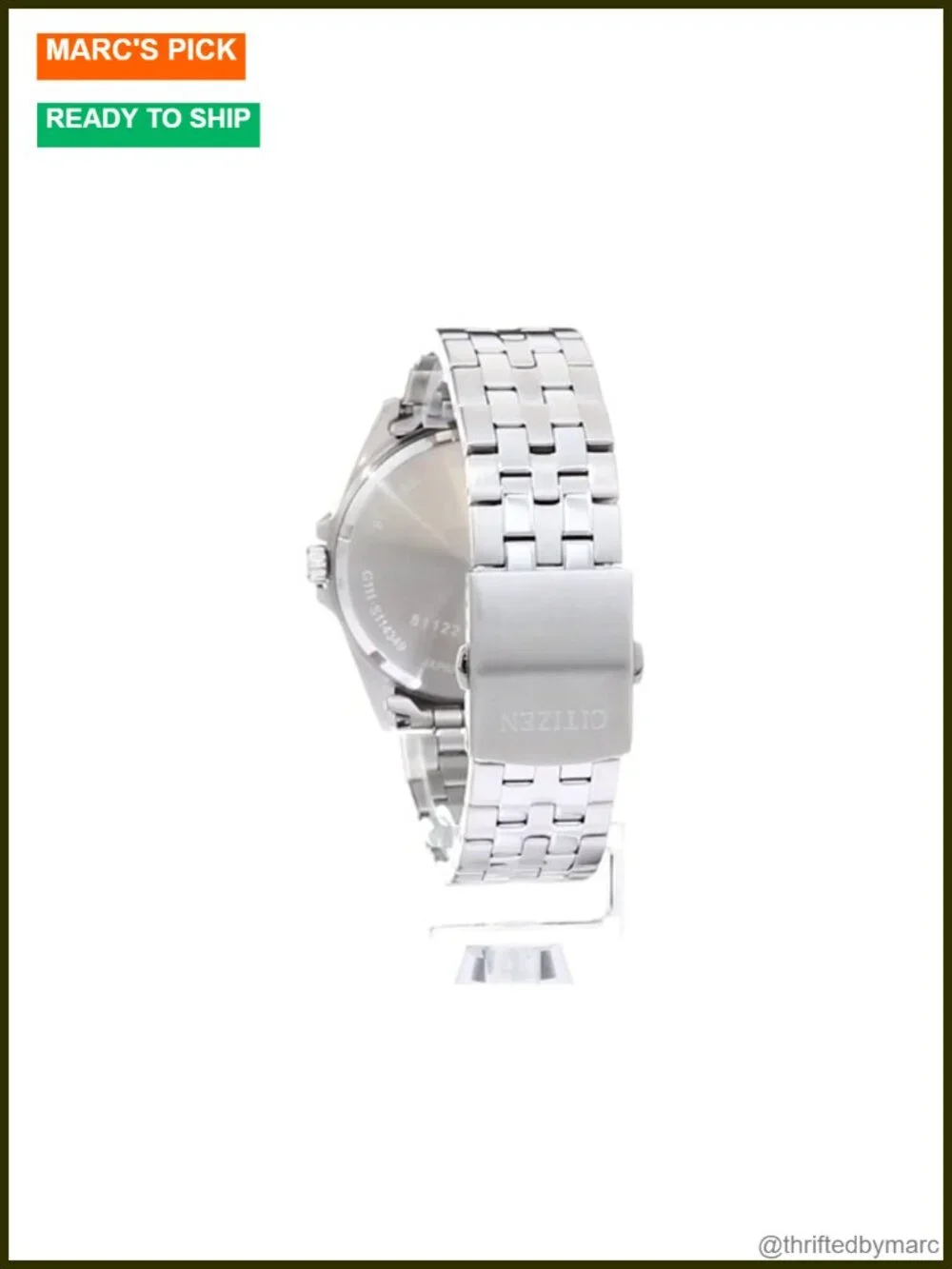 Quartz Stainless Steel Bracelet Watch, Classic, Water Resistant